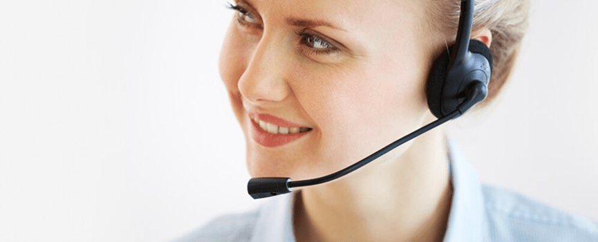 A man with the headset